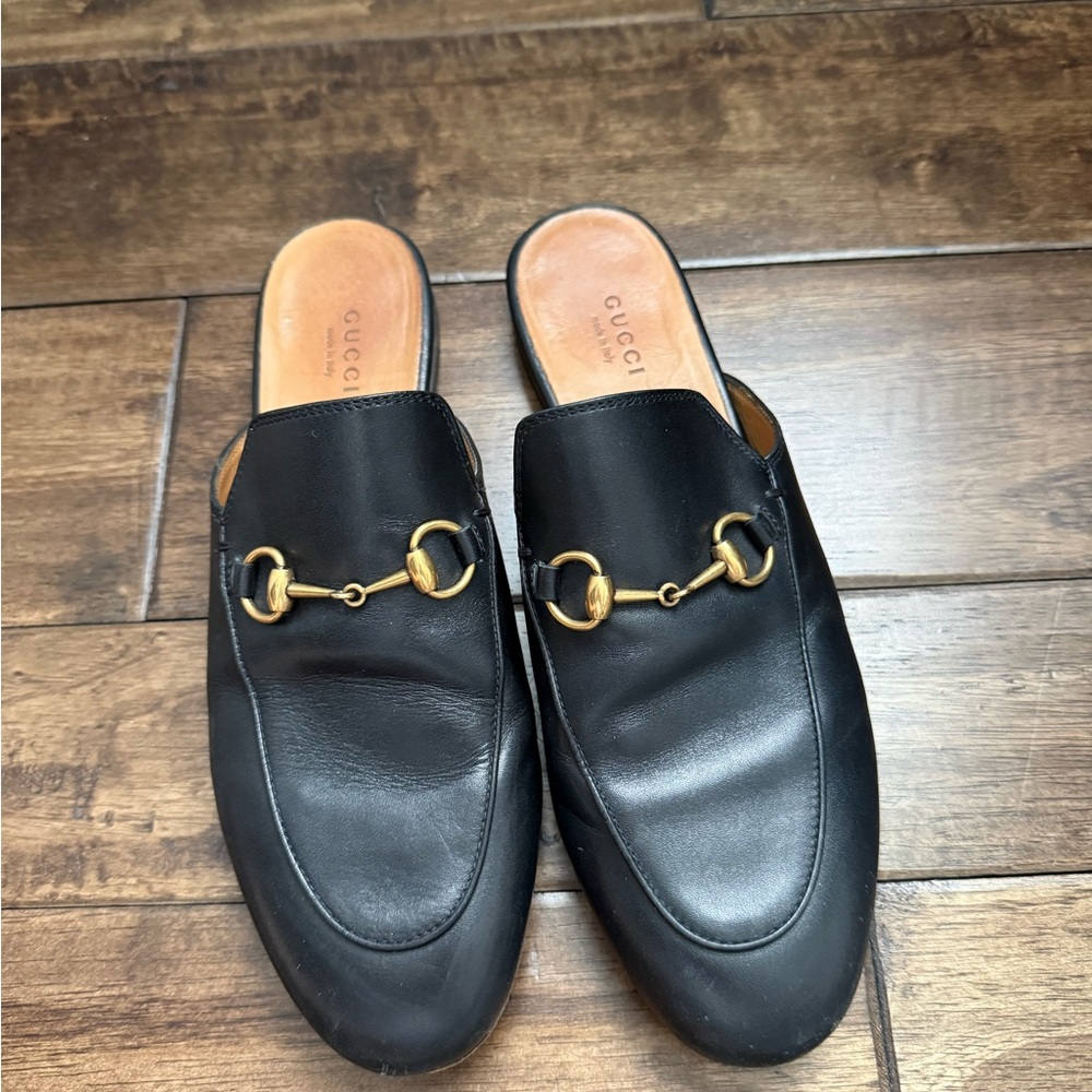 Gucci Princetown Leather Mule